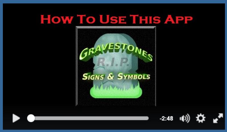 Gravestones Signs