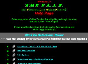 paranormal investigations software